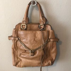 Authentic Chloe Lock Handbag